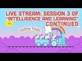Coding Train Live 93: Session 3 of “Intelligence and Learning” Continued
