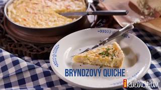 Bryndzový Quiche