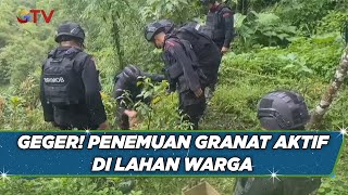 Penemuan Granat Aktif di Lahan Warga Padang Panjang, Sumatra Barat