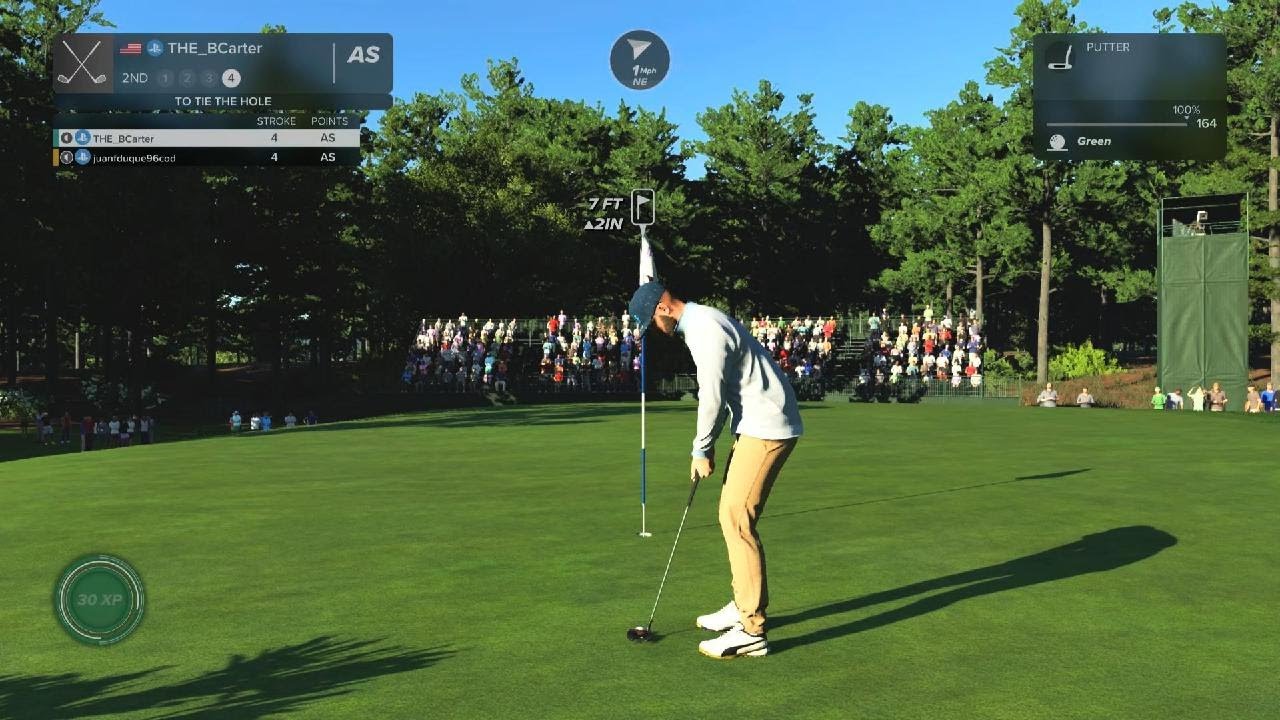 My Best Ranked Match PGA TOUR 2K23 - YouTube