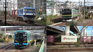 11/17/2024 Japan Railways Tokaido Freight & Nambu Lines at Hama-Kawasaki