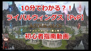 【FF14】ライバルウィングズ指南動画【PvP】