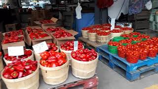 Marche Jean - Talon Fresh Fruits And Vegetables Montreal Quebec Canada.