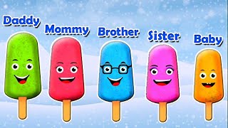 Ice Cream  Finger Family Songs | Nursery Rhymes & Kids Songs | The Finger Family Songs
