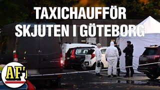 Taxichaufför skjuten i Göteborg