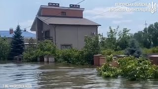 Как жители Херсонщины спасались от потопа