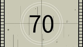 70 seconds Timer ‐ Countdown Classic Movie