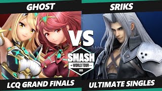 SWT Oceania LCQ GRAND FINALS - Ghost (Pyra Mythra, Brawler, Steve) Vs. Sriks (Sephiroth, Diddy, Roy)