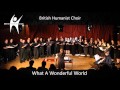 What A Wonderful World by British Humanist Choir 2014