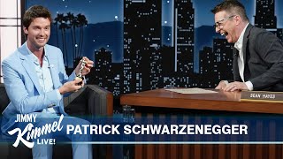 Patrick Schwarzenegger on Dad Arnold Not Having a Cell Phone, Playing a Navy SEAL & The Staircase