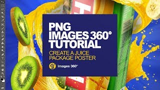 Yellow Images Tutorial: Create a Juice Package Poster