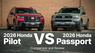 2026 Honda Passport vs Pilot | Comparison and Review