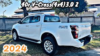 อีซูซุวีครอส2024 4ประตู V-Cross(4x4)3.0 Z สีขาวมุข ราคา 1,041,000 บาท