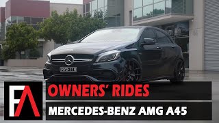 FUEL AUTOTEK Owners’ Rides: 2017 Mercedes-Benz AMG A45 | MOMO RF-01 Stardust Glossy Black