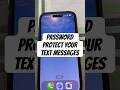 🍺Password Protect Text Messages #shorts