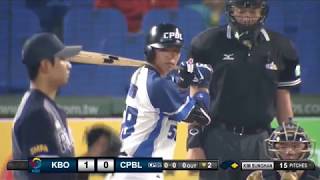 20181125 冬季聯盟 KBO@CPBL 廖健富打擊