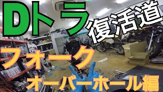 【Dトラ復活道#5】次第にグダっていくフォークオーバーホール前編【まったりvlog】