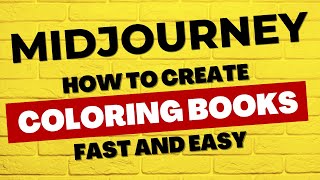 How To Use Midjourney To Create Coloring Books With AI Coloring Books Empire
