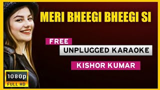 Meri Bheegi Bheegi Si Unplugged Karaoke | Anamika | Best Cover Karaoke | Singing Xone