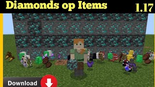 op ores mod in Minecraft Download | how to download ores drop op Items mod for Minecraft pe in HINDI