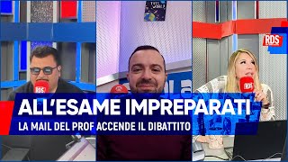 All'esame senza essere preparati: la lettera del prof di medicina scatena il dibattito