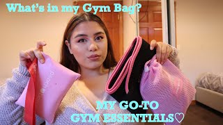 GYM BAG ESSENTIALS | Whats In My Gym Bag | Esmeralda Macias