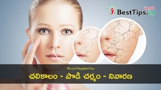 చలికాలం - పొడి చర్మం - నివారణ | Effective Home Remedies for Dry Skin during Winter Season in Telugu