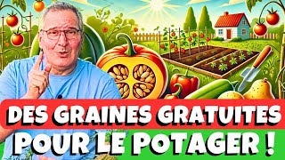 Comment trouver des graines gratuites pour le potager ?