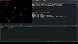 Asteroids Game using Java Swing
