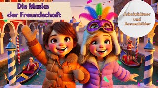 Die Maske der Freundschaft IVorlesegeschichtenIGeschichten für Kinder #karneval #italien #readaloud