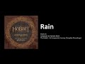 15 - Rain (The Hobbit: an Unexpected Journey - the Complete Recordings)