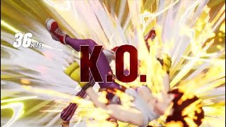 KOF15 (XV) ヴァネッサ MAX超必殺技反射十割コンボ集 Vanessa Reflect MAX Super 100% Combos