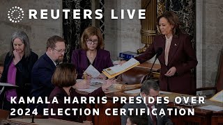 LIVE: Kamala Harris to preside over 2024 election certification, four years after Capitol riot