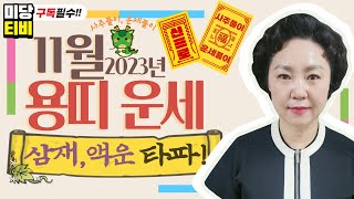 2023년 용띠 11월운세, (24세, 36세 ,48세, 60세, 72세), 금전운, 문서운, 직업운, 애정운, 가정운, 사업운, 용한점집 보리암, 유명한점집