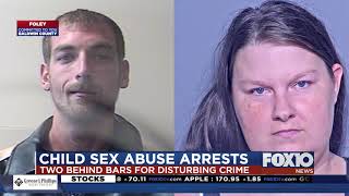 Man, woman arrested on child sexual abuse charges