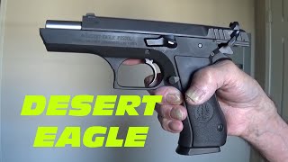 The Legendary DESERT EAGLE, 9mm Handgun. Built by IMI and Imported by MAGNUM RESEARCH.