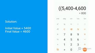 How To Calculate Percentage Decrease on A Calculator