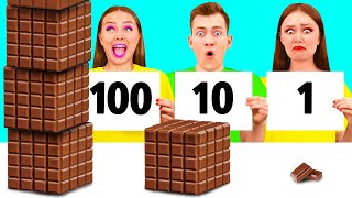 100 Layers of Food Challenge | Funny Situations by 4Teen Challenge