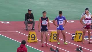 H30　北関東　男子100m　準決勝1組