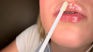 ASMR| Lipgloss Application and Mouth Sounds 👄 💄