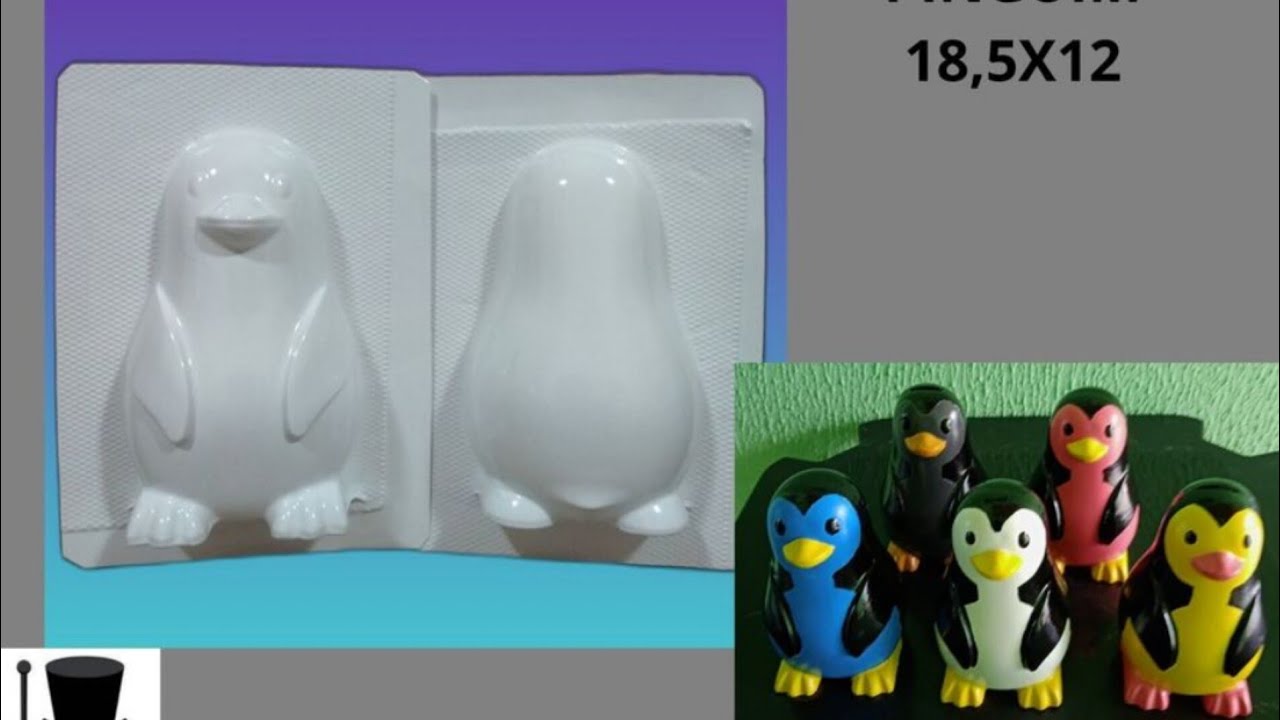 Artesanato Em Gesso Cofrinhos Youtube