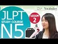 日本語レッスン✍JLPT N5 Lesson 2-1 Vocabulary「Who is this person?」【日本語能力試験N5】