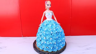 3 Amazing Frozen Elsa Doll  Dress Cake Decorations