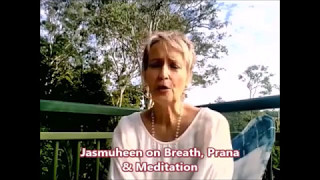 Jasmuheen on Breath Awareness, Prana and guided meditation