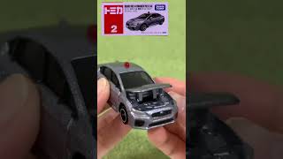 トミカNo.2 スバル WRX S4 覆面パトロールカー　#トミカ紹介  #tomica  #はたらく車