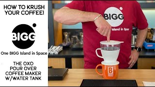 BEAN BASICS S3 E7: Oxo Pour Over Coffee Maker w/Water Tank