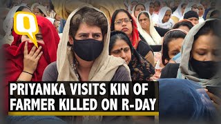 Farmers' Protest | 'We're Standing With You:' Priyanka to Kin of Farmer Killed in R-Day Violence