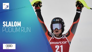 Mina Fuerst Holtmann (NOR) | 2nd place | Women's Slalom | Åre | FIS Alpine