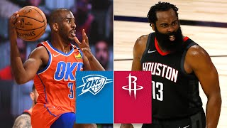 Oklahoma City Thunder vs. Houston Rockets [GAME 5 HIGHLIGHTS] | 2020 NBA Playoffs