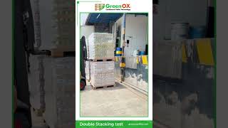 Cardboard Pallet Test – Double Stacking Strength 📦📦💪